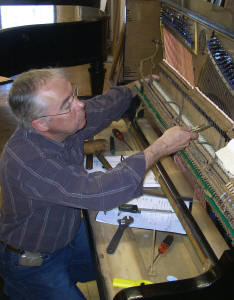 Reguleren Pianomechaniek